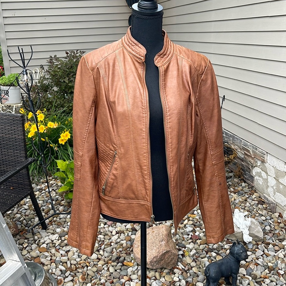 Guess faux leather jacket